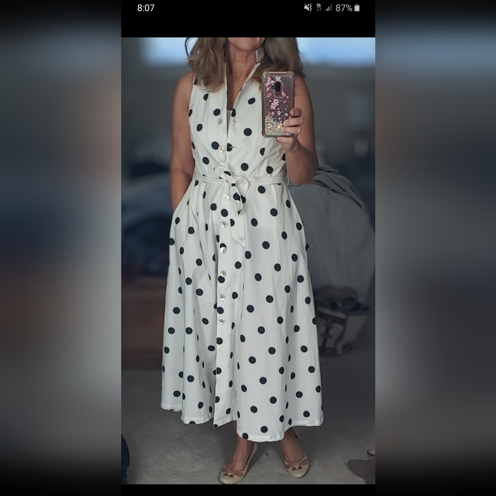 Polka dot dress